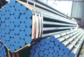 ASTM A335 P11 Alloy Steel Pipes packed in MD Exports LLP's stockyard