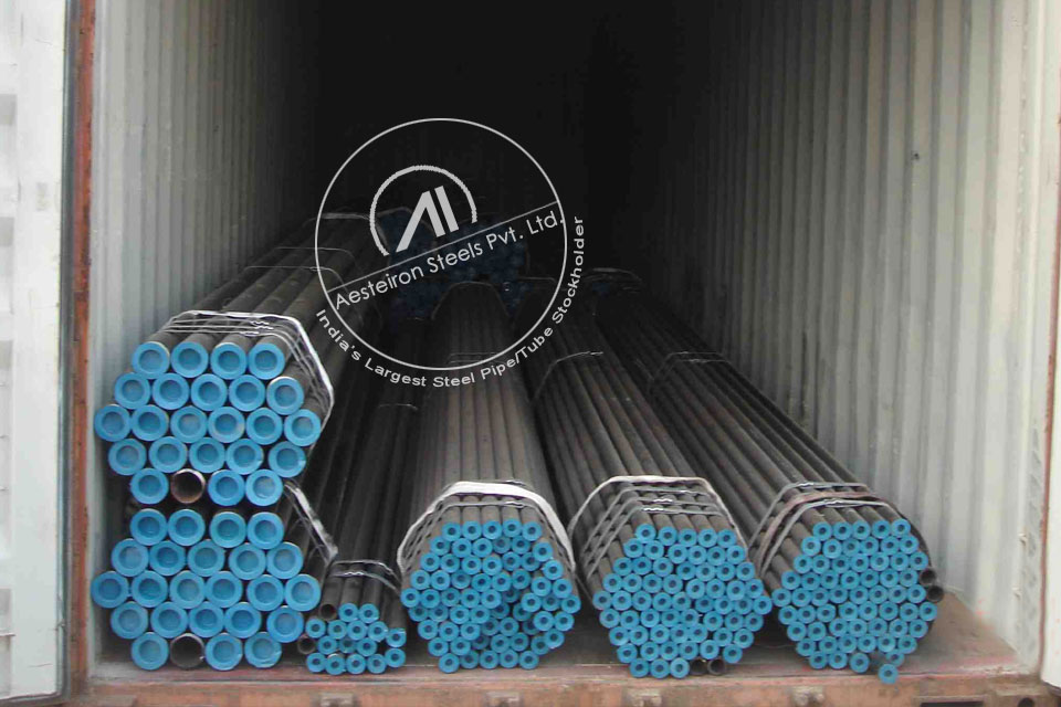 ASTM A335 P911 Alloy Steel Pipe in MD Exports LLP Stockyard