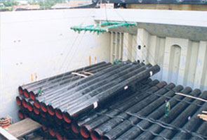 API 5L X70 Saw Pipe packed for shipping