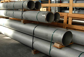ASTM A376 ASME SA376 301 Stainless Steel Seamless Tube packed in MD Exports LLP's stockyard