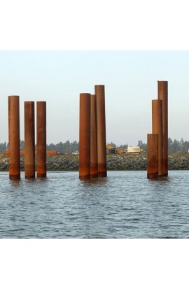 A252 steel piling pipe