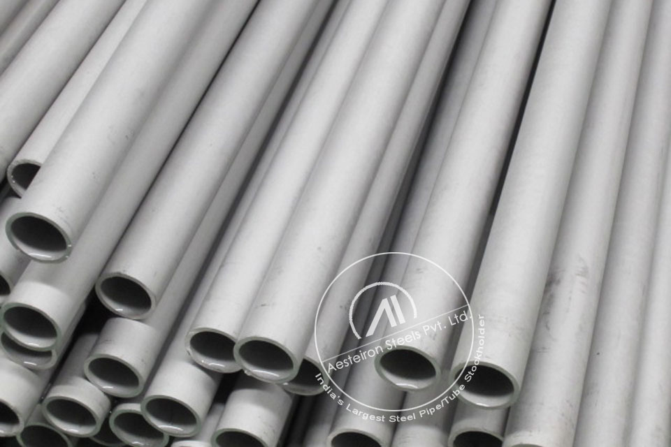 ASTM A213 T9 Alloy Steel Tube in MD Exports LLP Stockyard