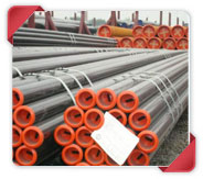 ASTM A335 P2 Alloy Steel Pipe in MD Exports LLP Stockyard